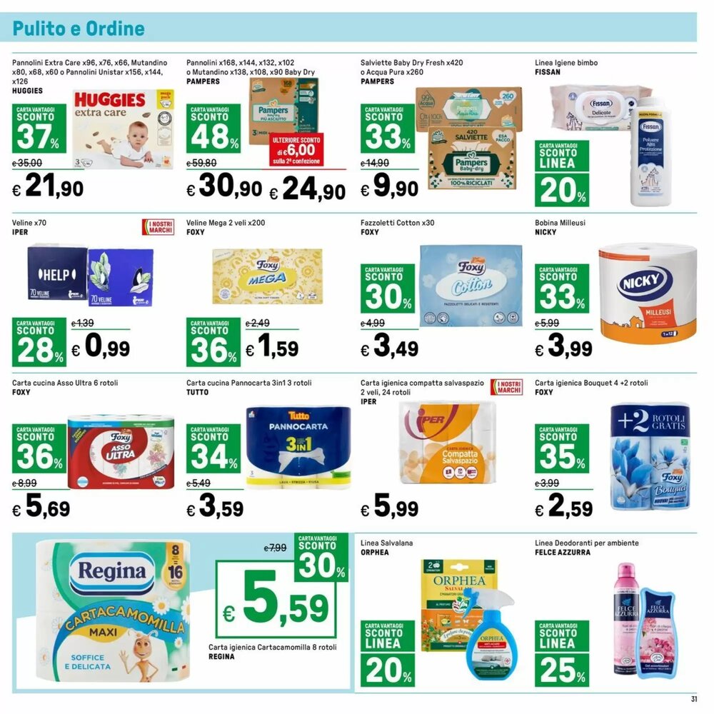Volantino promozionale Iper La Grande  valide dal 07/01/2026 - Pagina 31.
