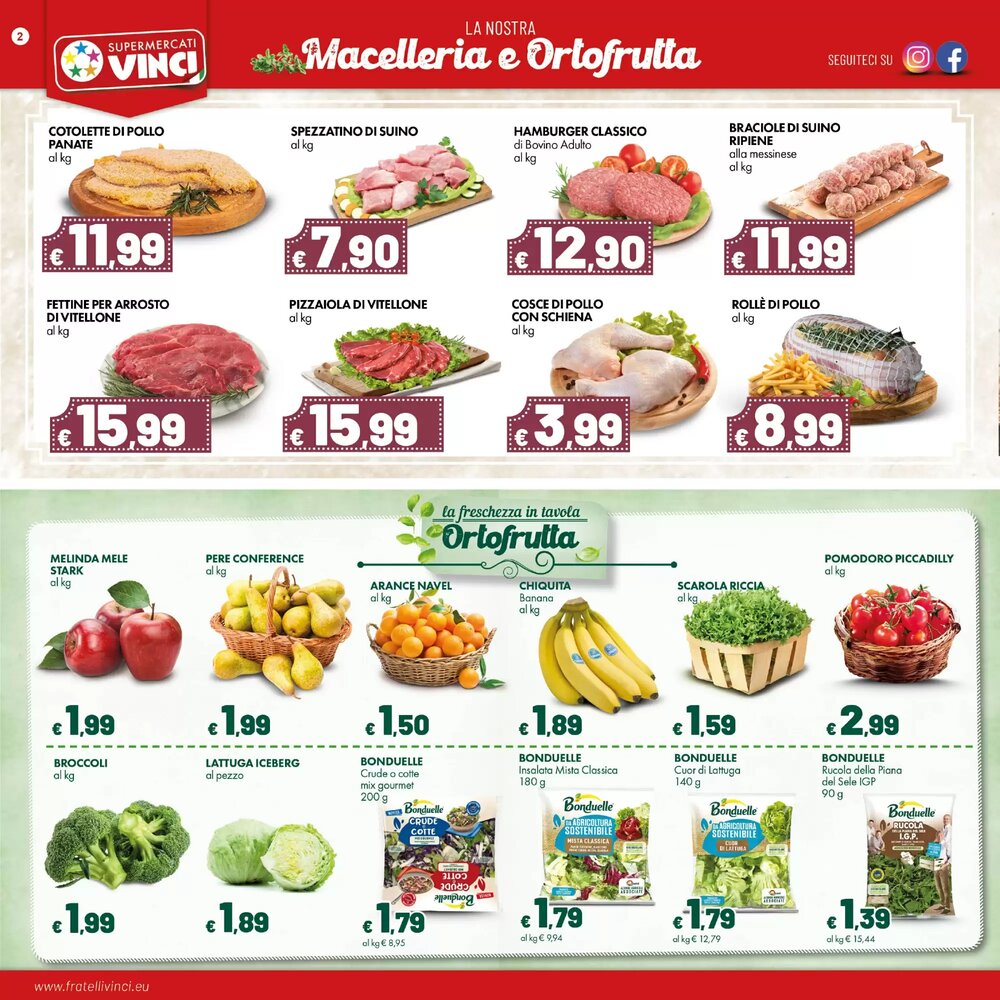Volantino promozionale Supermercati Vinci  valide dal 07/01/2026 - Pagina 2.