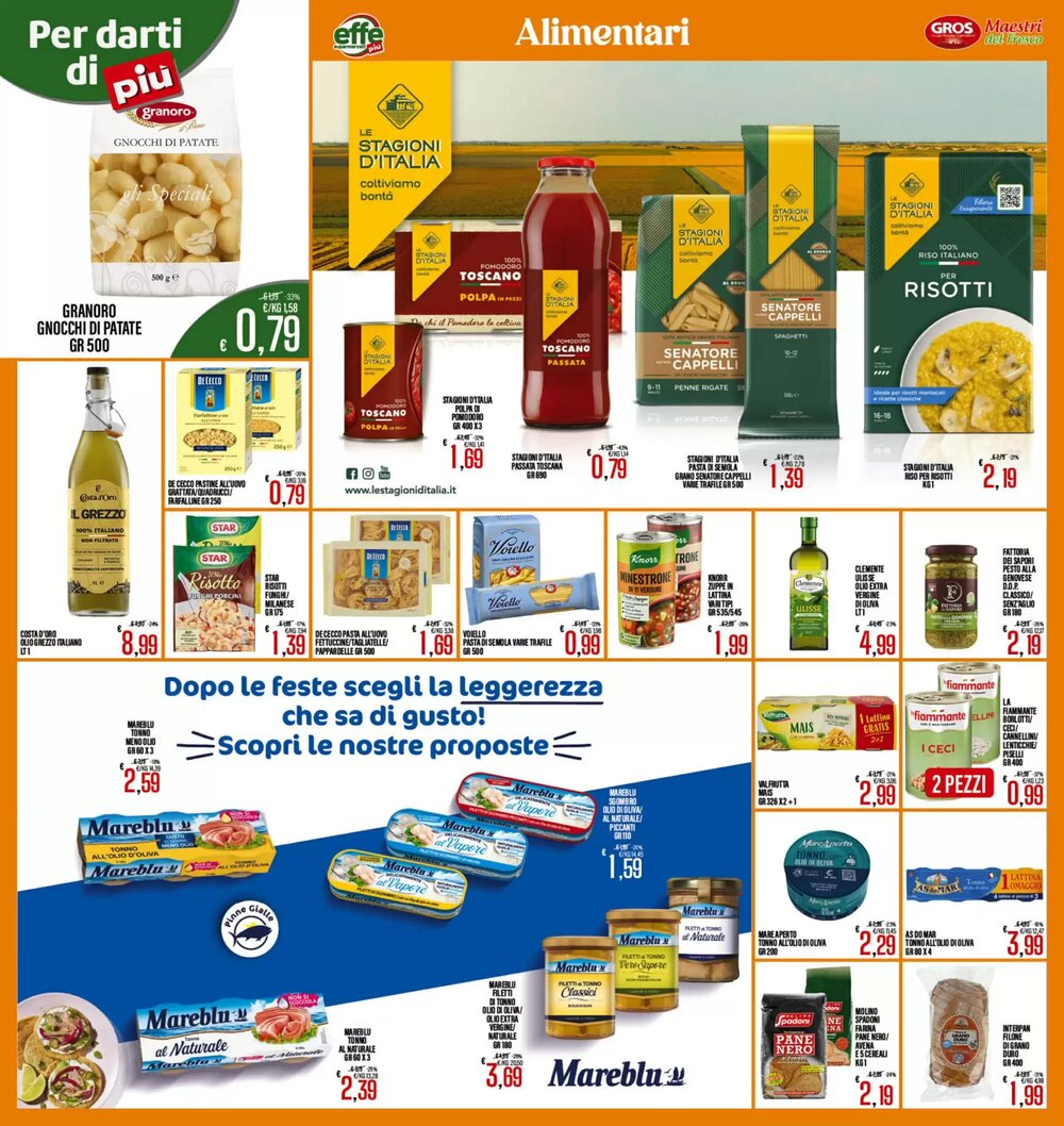 Volantino promozionale Supermercati EffePiù  valide dal 07/01/2026 - Pagina 12.