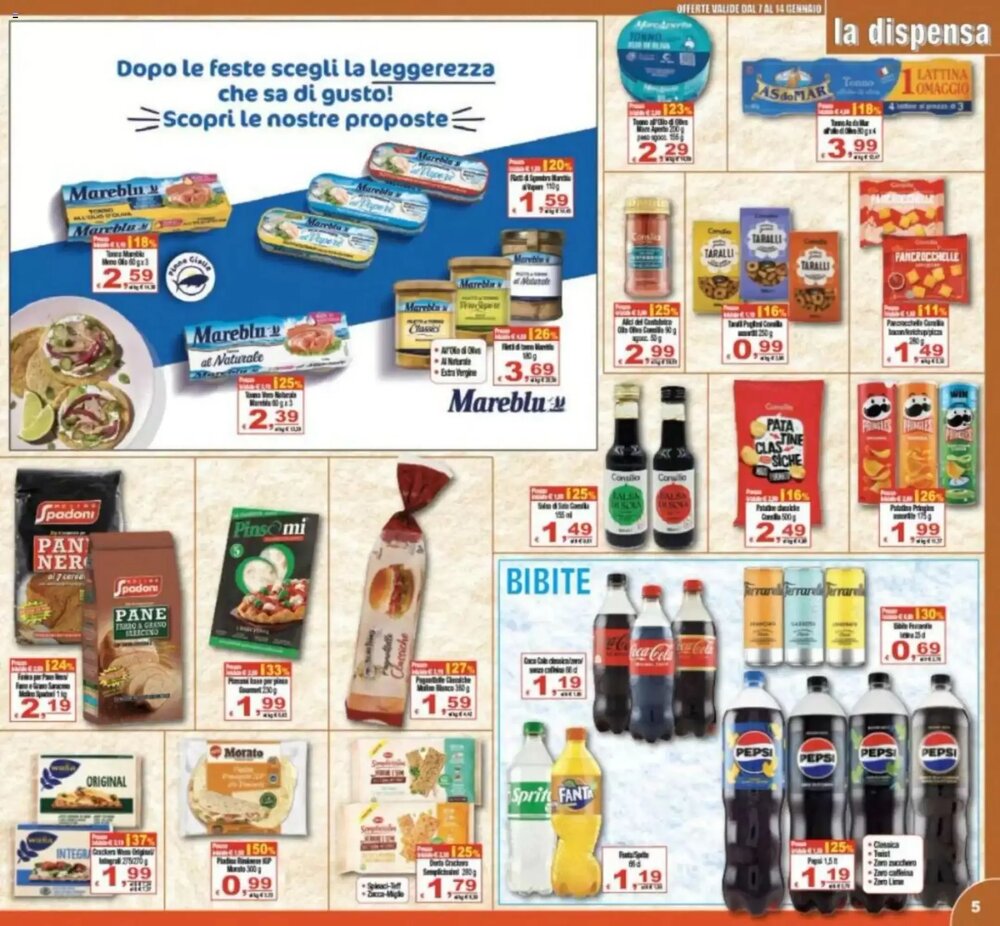 Volantino promozionale CTS Supermercati  valide dal 07/01/2026 - Pagina 5.