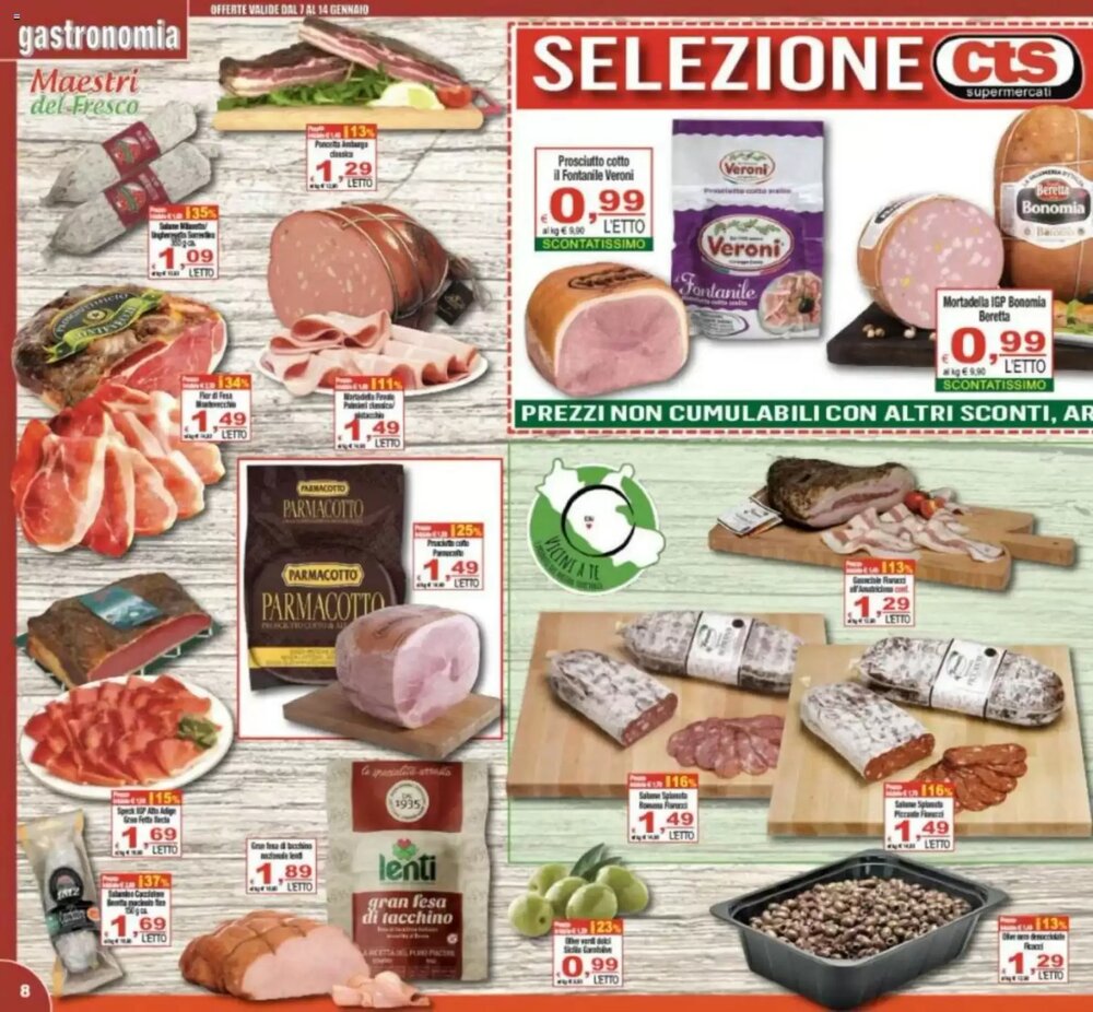 Volantino promozionale CTS Supermercati  valide dal 07/01/2026 - Pagina 8.