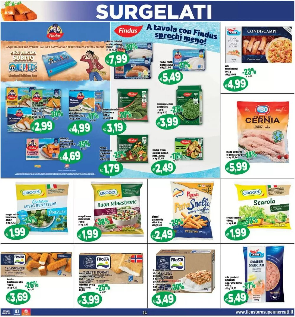 Volantino promozionale Il Castoro Supermercati  valide dal 07/01/2026 - Pagina 14.