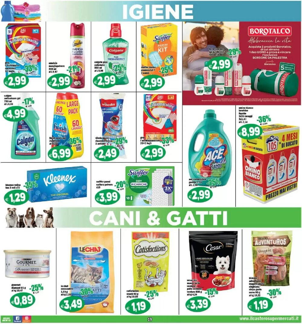 Volantino promozionale Il Castoro Supermercati  valide dal 07/01/2026 - Pagina 19.