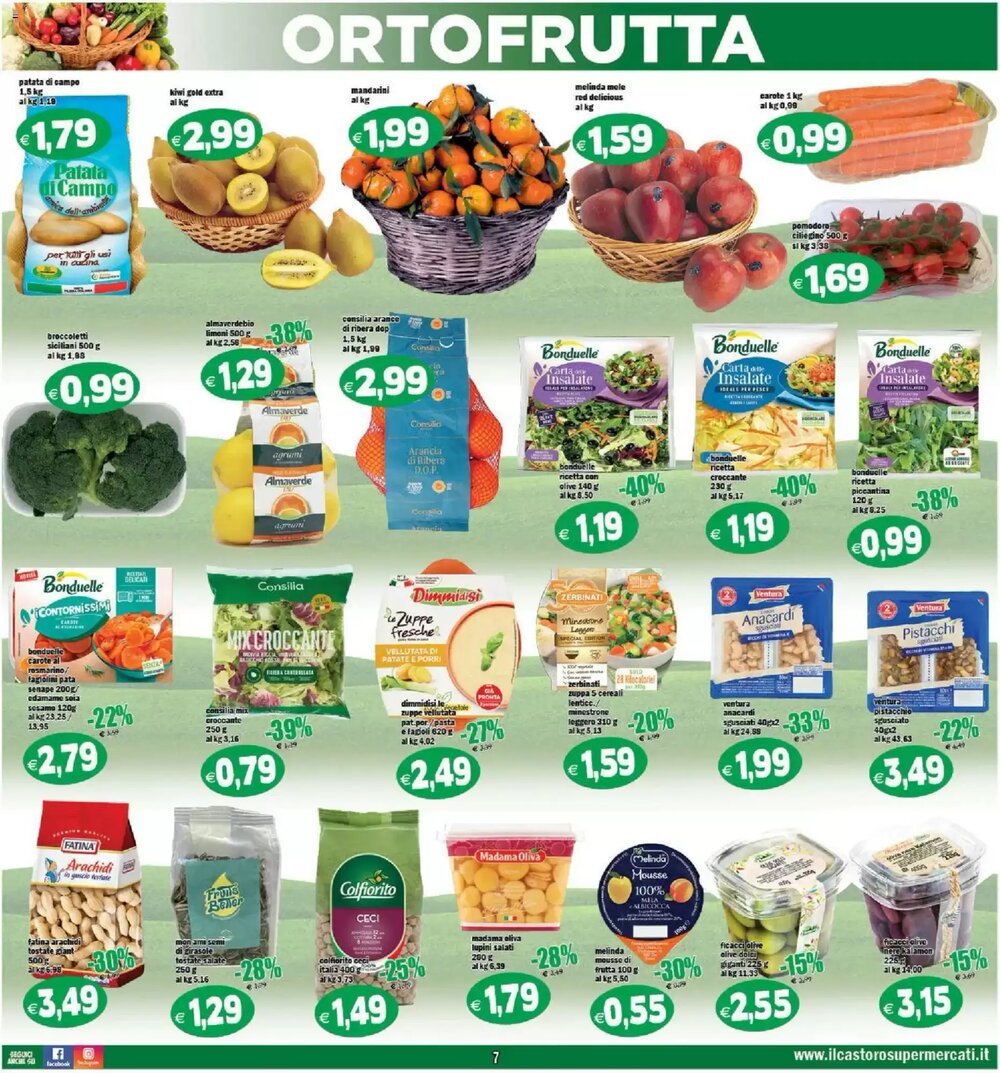 Volantino promozionale Il Castoro Supermercati  valide dal 07/01/2026 - Pagina 7.