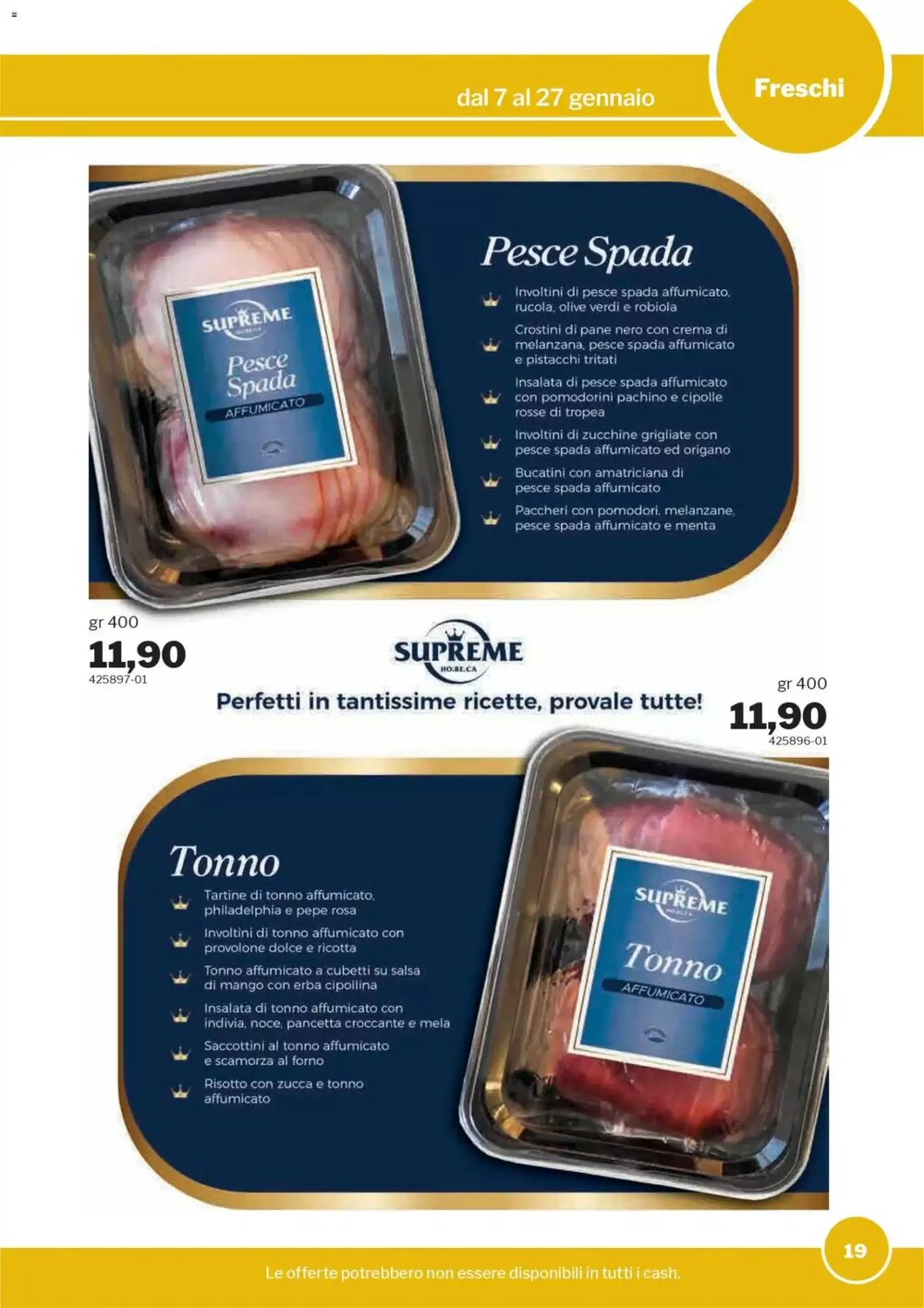 Volantino promozionale GrosMarket  valide dal 07/01/2026 - Pagina 19.