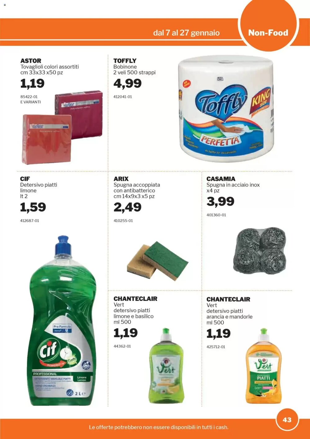 Volantino promozionale GrosMarket  valide dal 07/01/2026 - Pagina 43.