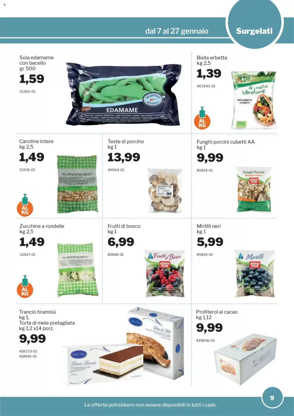 Volantino promozionale GrosMarket  valide dal 07/01/2026 - Pagina 9.