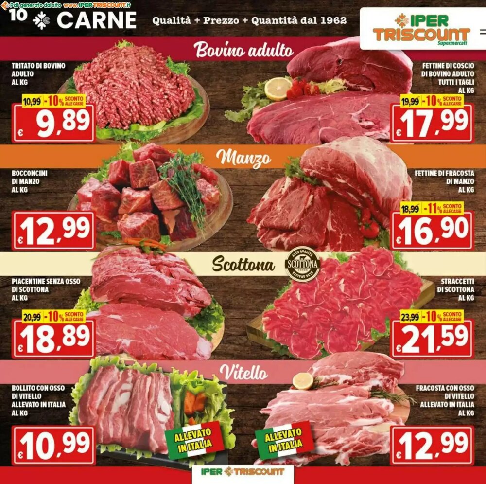 Volantino promozionale Iper Triscount  valide dal 07/01/2026 - Pagina 10.