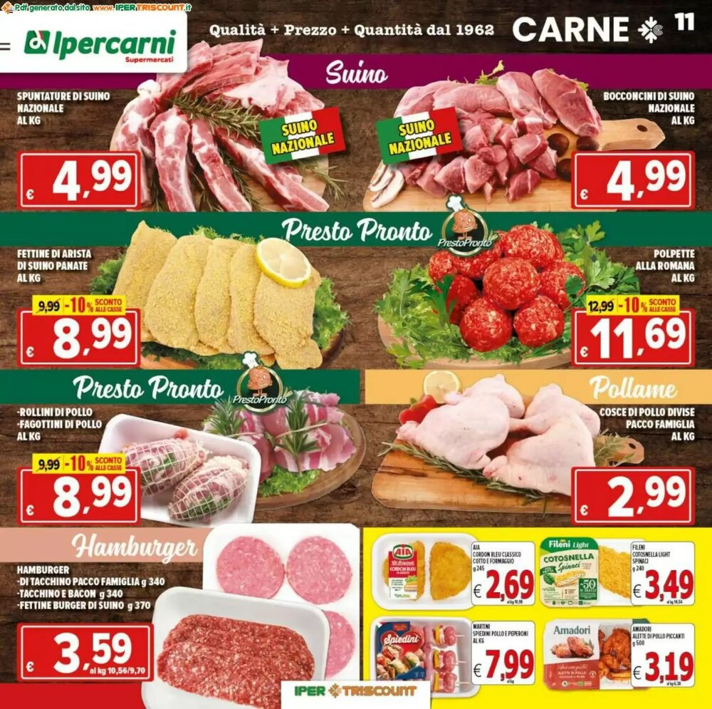 Volantino promozionale Iper Triscount  valide dal 07/01/2026 - Pagina 11.