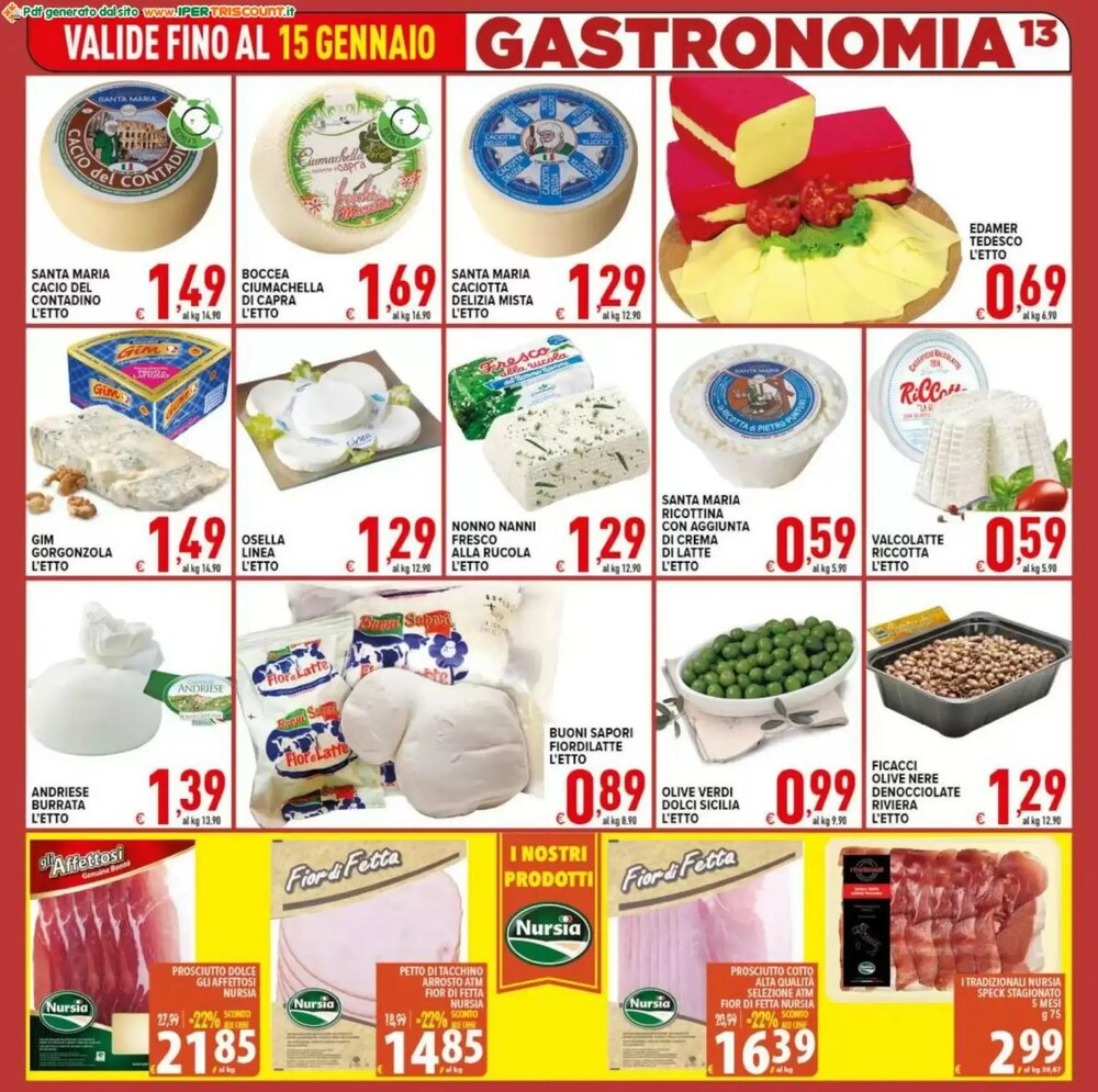 Volantino promozionale Iper Triscount  valide dal 07/01/2026 - Pagina 13.