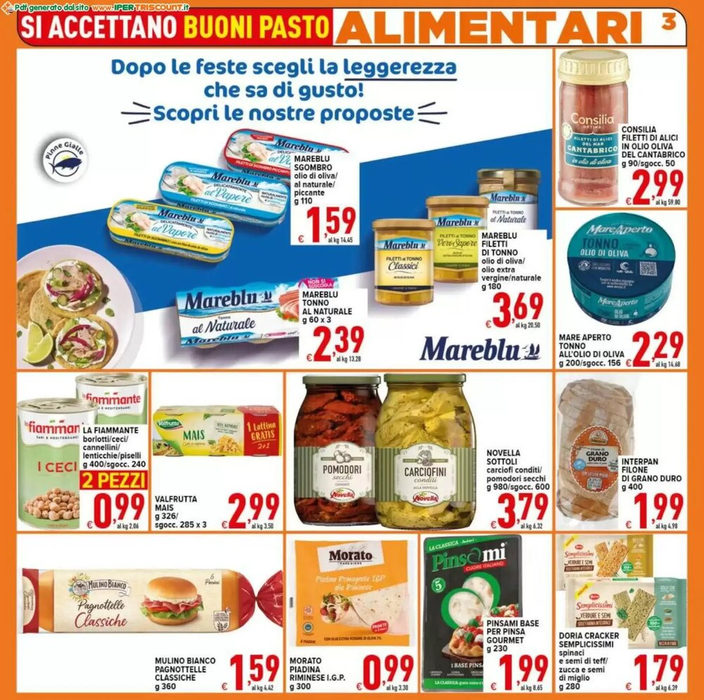 Volantino promozionale Iper Triscount  valide dal 07/01/2026 - Pagina 3.