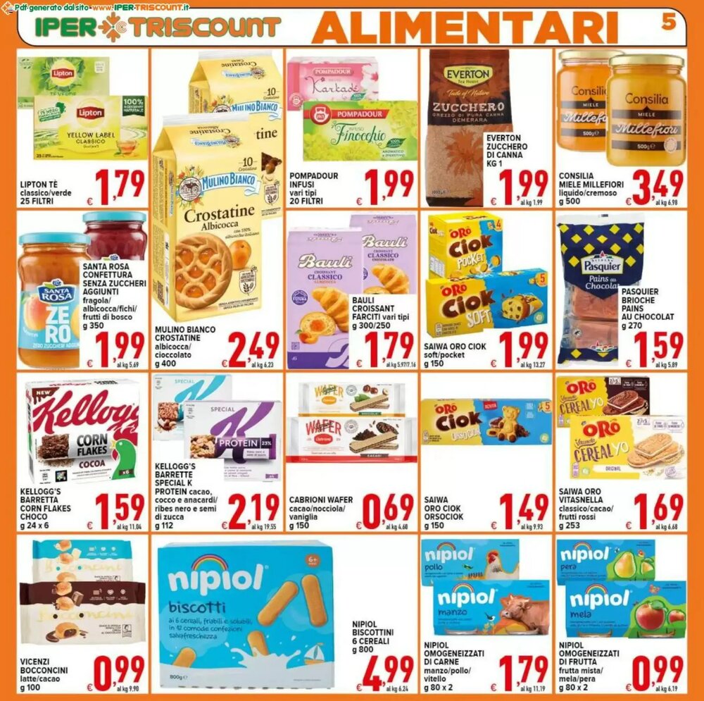 Volantino promozionale Iper Triscount  valide dal 07/01/2026 - Pagina 5.