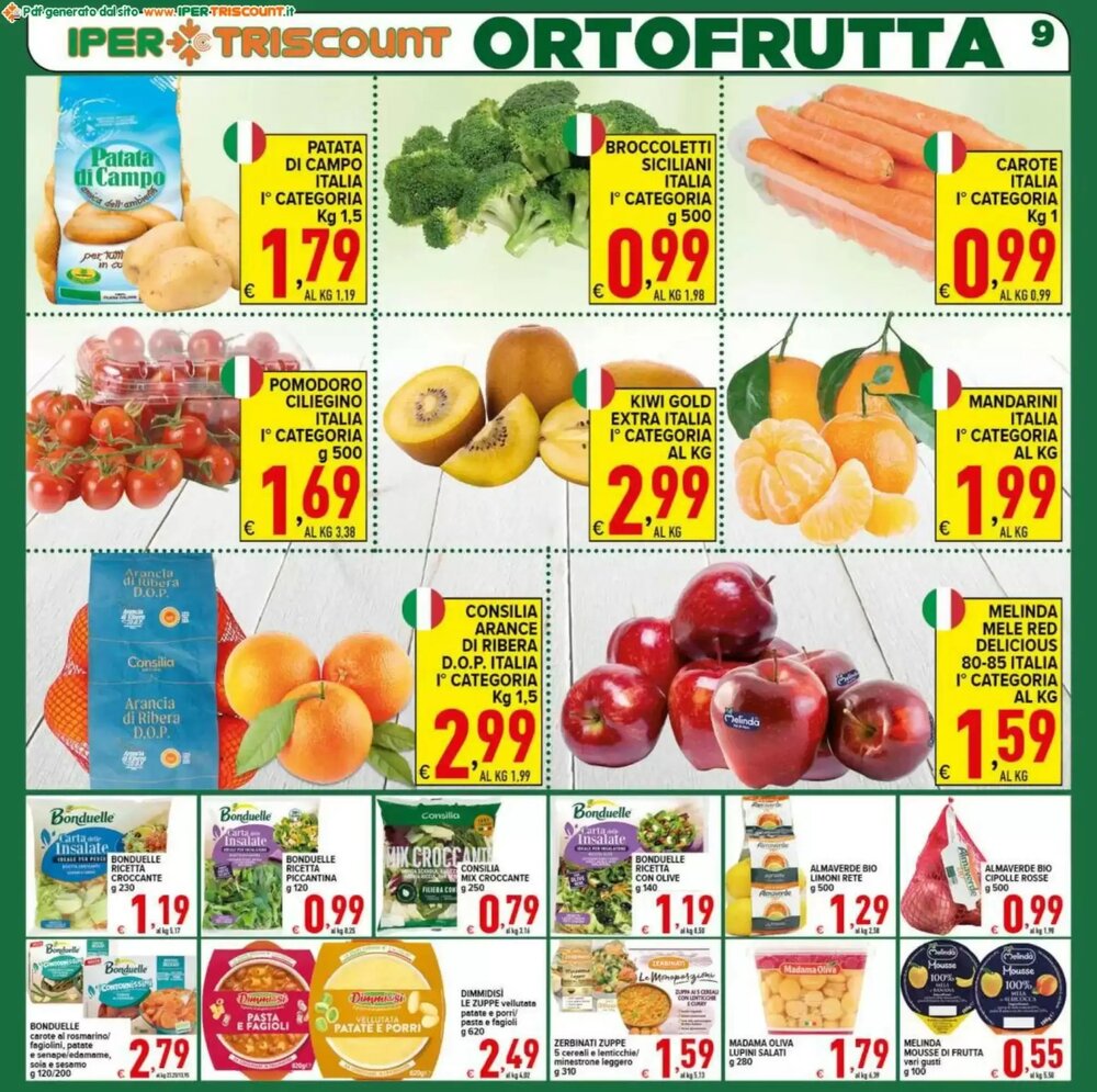 Volantino promozionale Iper Triscount  valide dal 07/01/2026 - Pagina 9.