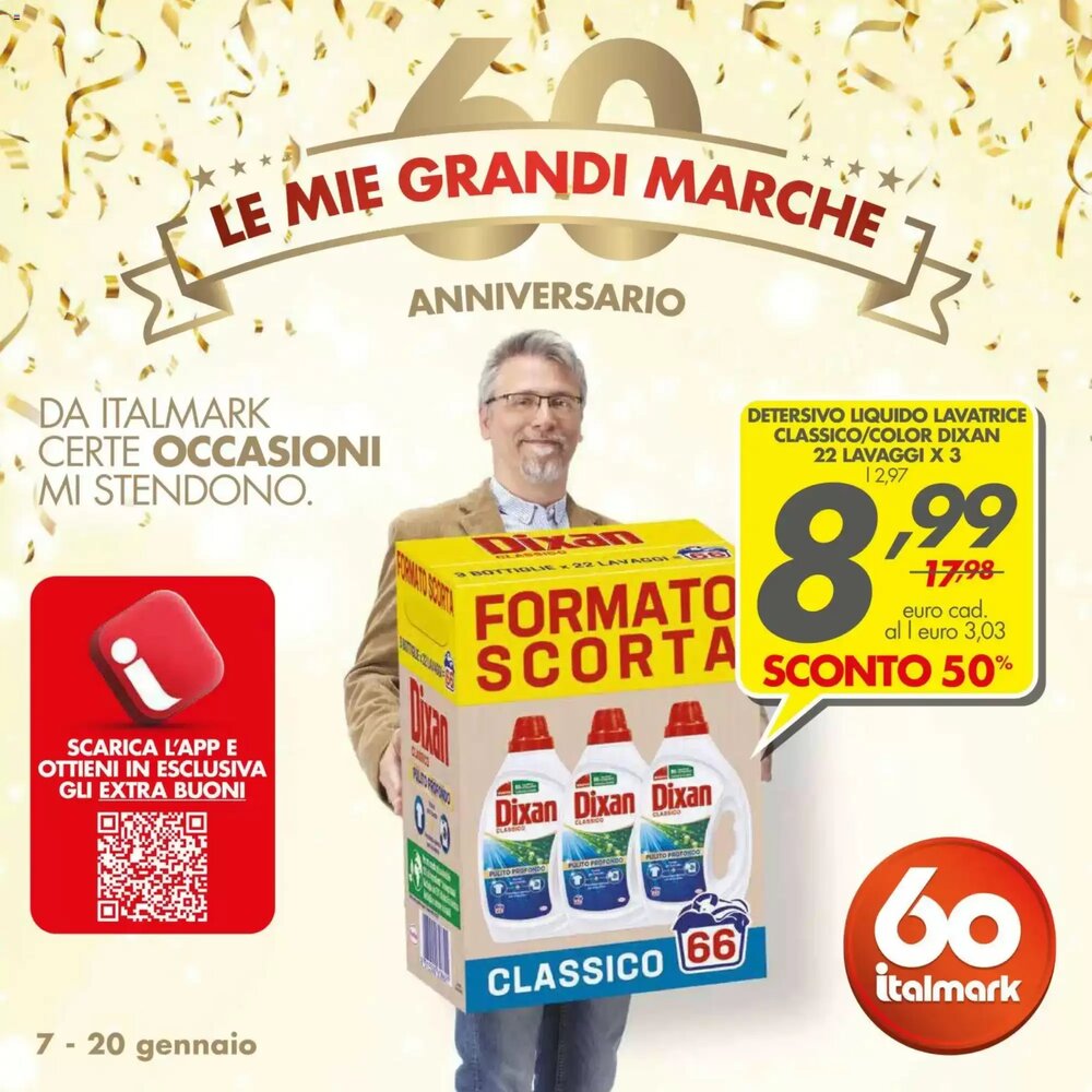 Volantino promozionale Italmark  valide dal 07/01/2026 - Pagina 1.