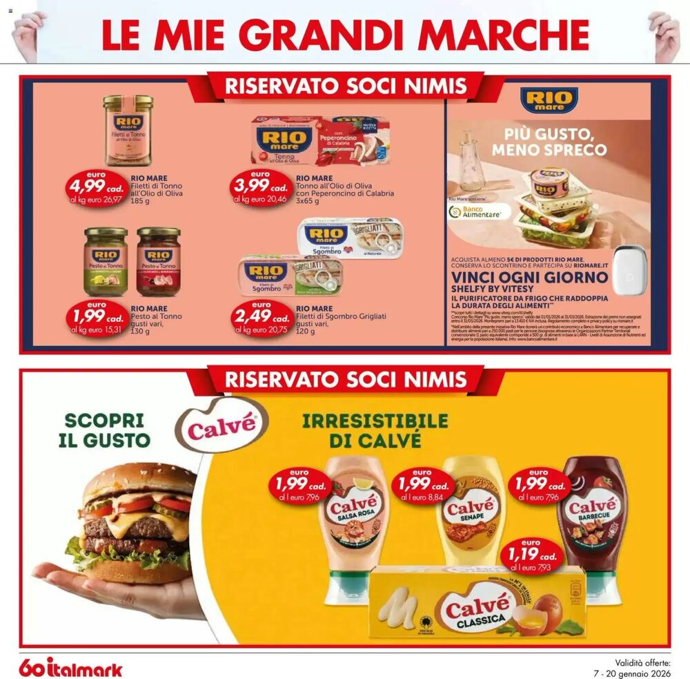Volantino promozionale Italmark  valide dal 07/01/2026 - Pagina 26.