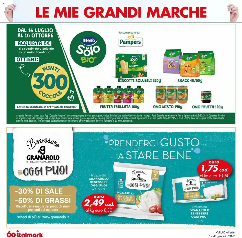 Volantino promozionale Italmark  valide dal 07/01/2026 - Pagina 30.
