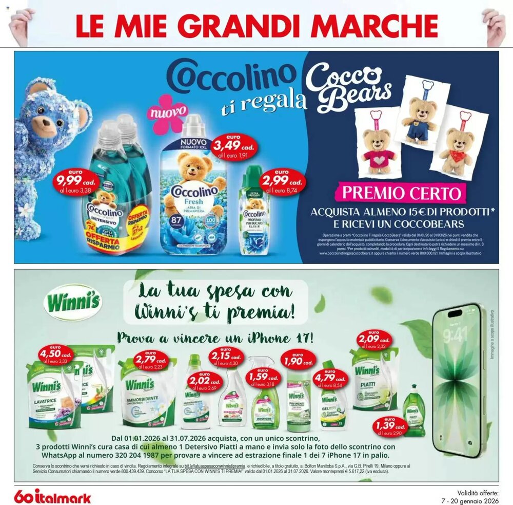 Volantino promozionale Italmark  valide dal 07/01/2026 - Pagina 32.