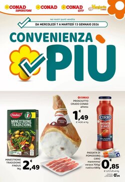 Volantino promozionale Conad Margherita  valide dal 07/01/2026 - Pagina 1.