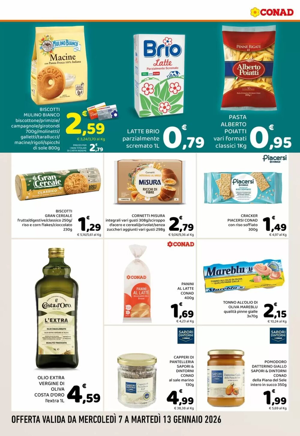 Volantino promozionale Conad Margherita  valide dal 07/01/2026 - Pagina 4.