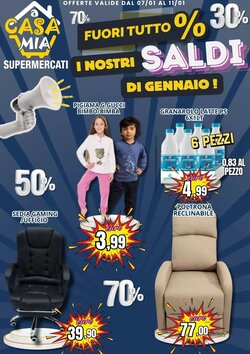 Volantino promozionale A Casa Mia  valide dal 07/01/2026