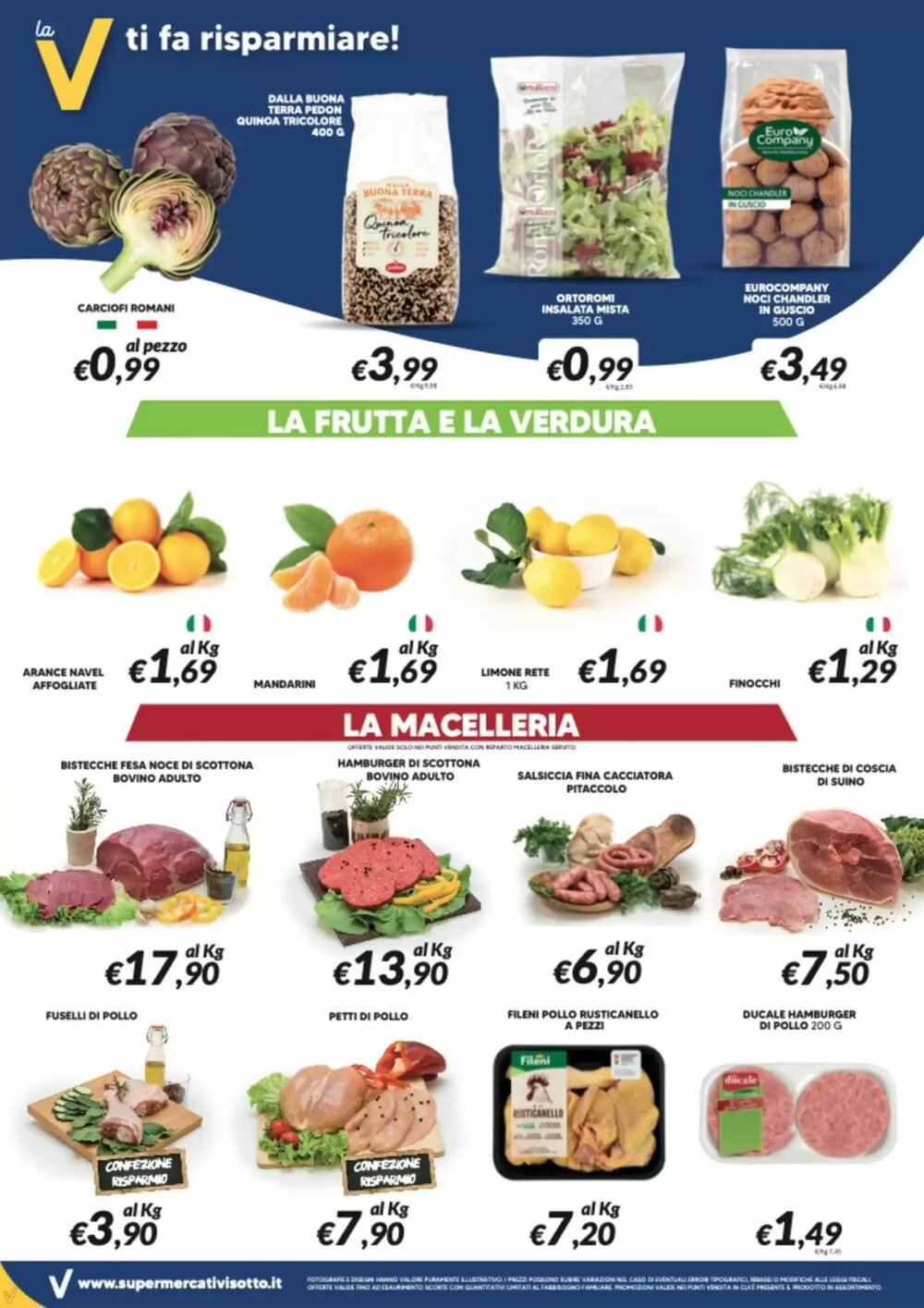 Volantino promozionale Supermercati Visotto  valide dal 07/01/2026 - Pagina 2.