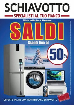 Volantino promozionale Schiavotto  valide dal 07/01/2026 - Pagina 1.