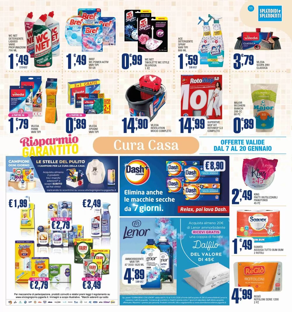 Volantino promozionale Splendidi e Splendenti  valide dal 07/01/2026 - Pagina 11.