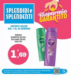 Volantino promozionale Splendidi e Splendenti  valide dal 07/01/2026 - Pagina 1.
