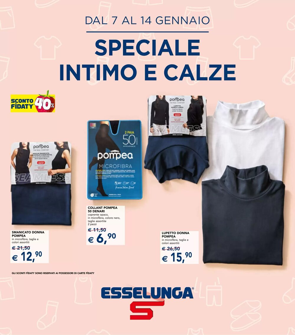 Volantino promozionale Esselunga  valide dal 07/01/2026 - Pagina 1.