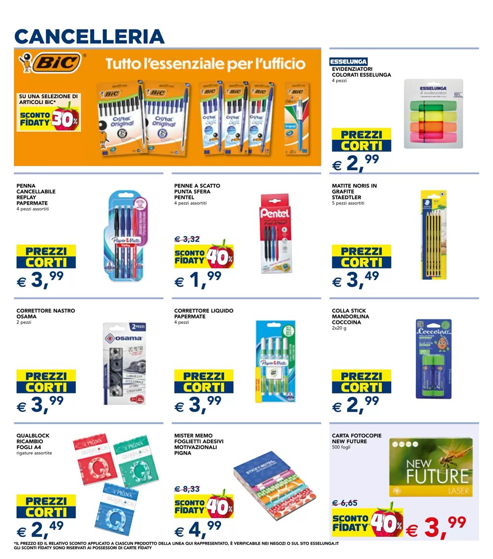 Volantino promozionale Esselunga  valide dal 07/01/2026 - Pagina 4.