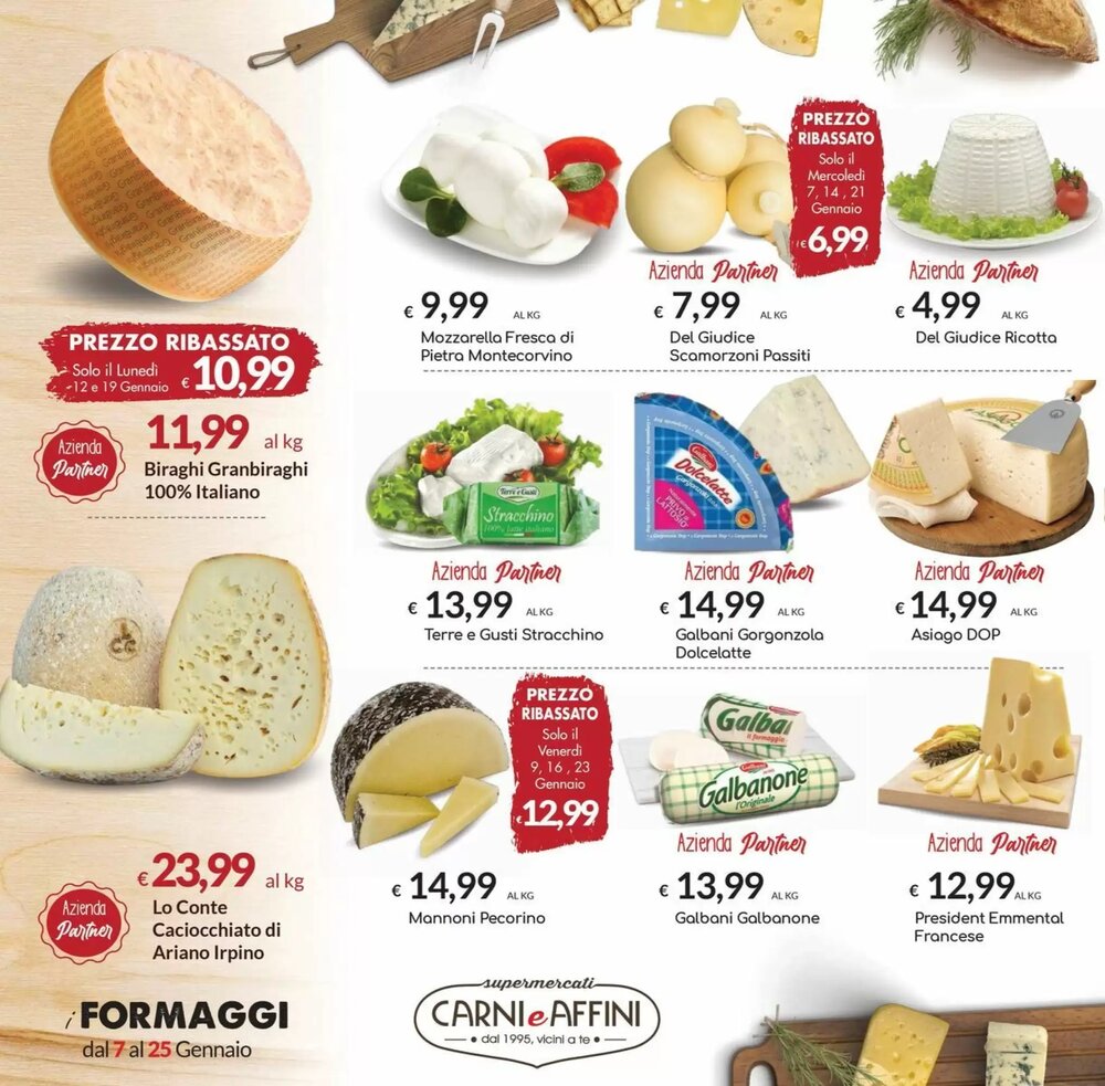 Volantino promozionale Carni e Affini Supermercati  valide dal 07/01/2026 - Pagina 4.