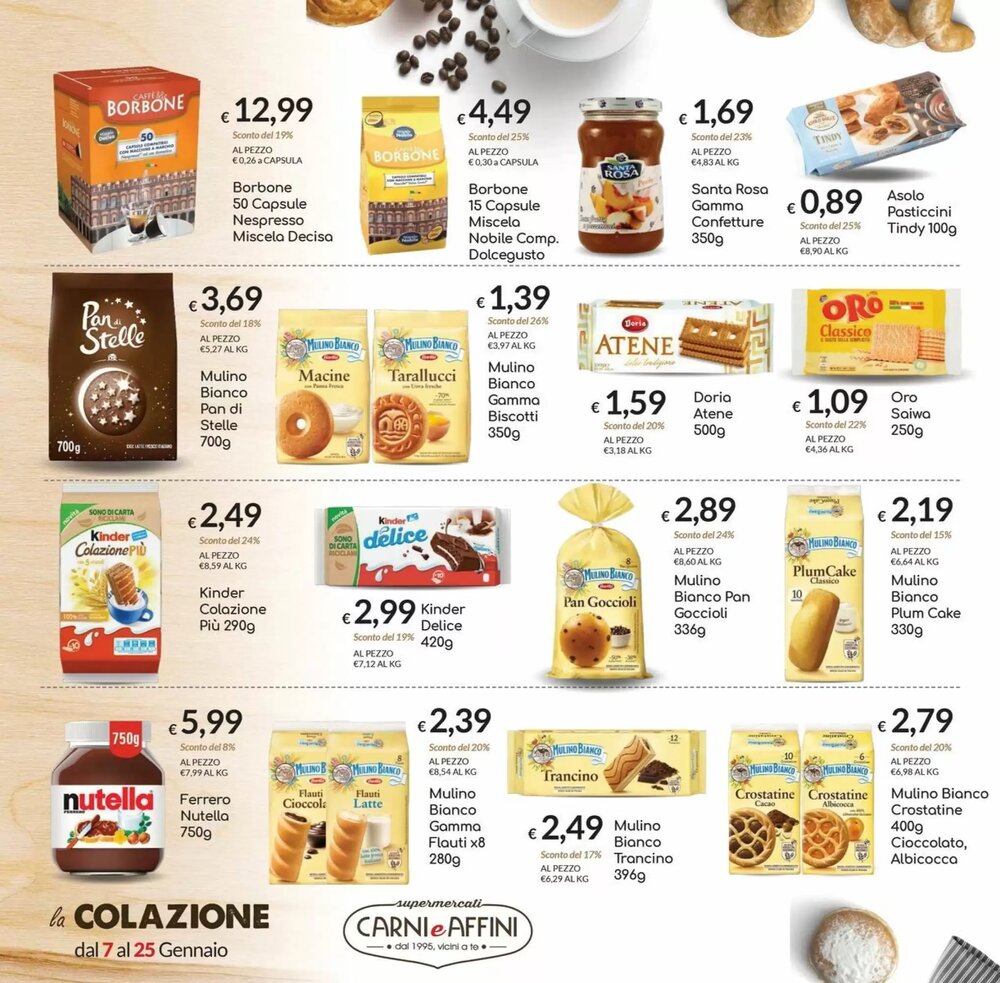 Volantino promozionale Carni e Affini Supermercati  valide dal 07/01/2026 - Pagina 8.