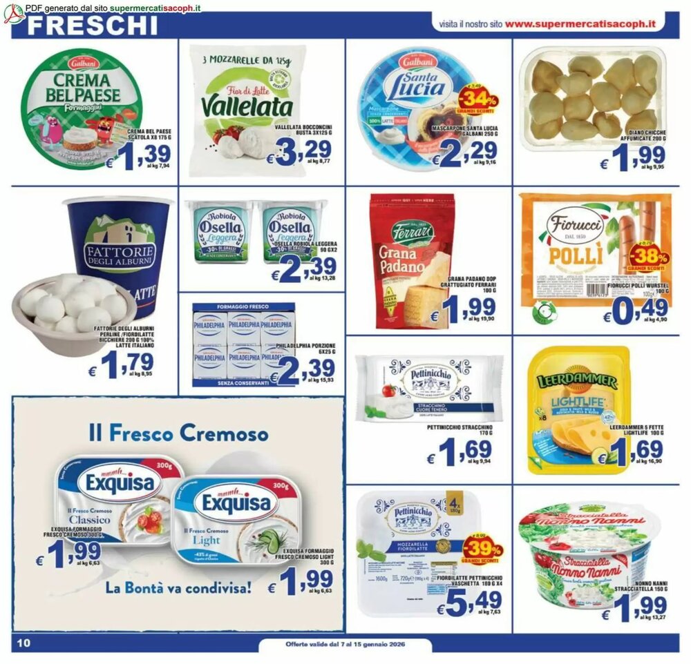 Volantino promozionale Sacoph  valide dal 07/01/2026 - Pagina 10.