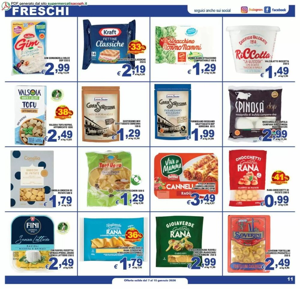 Volantino promozionale Sacoph  valide dal 07/01/2026 - Pagina 11.