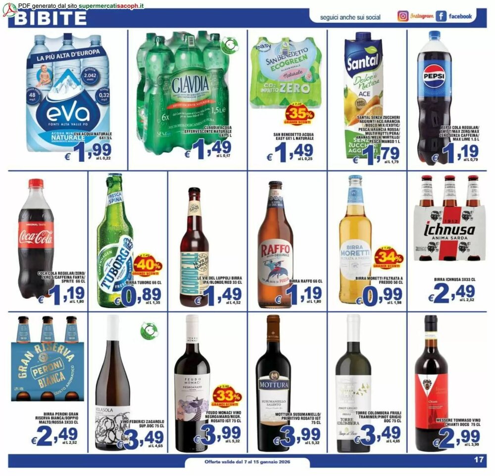 Volantino promozionale Sacoph  valide dal 07/01/2026 - Pagina 17.