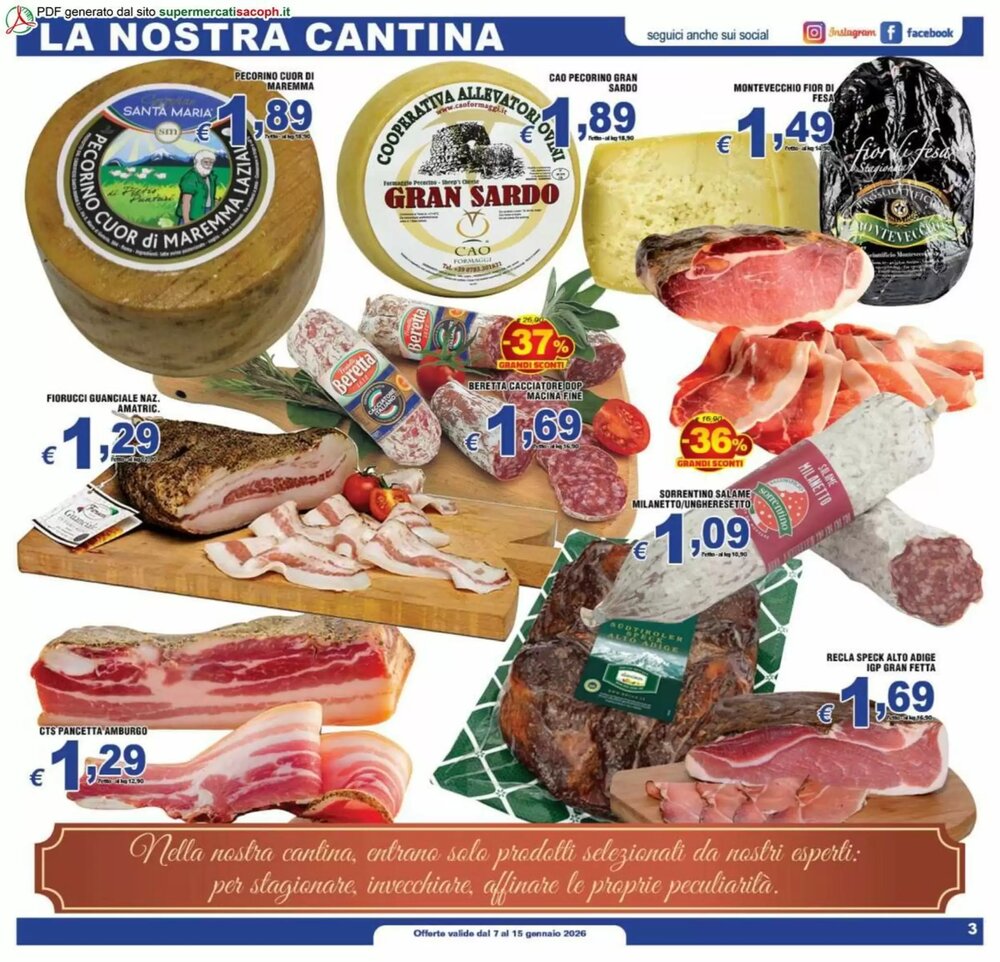 Volantino promozionale Sacoph  valide dal 07/01/2026 - Pagina 3.