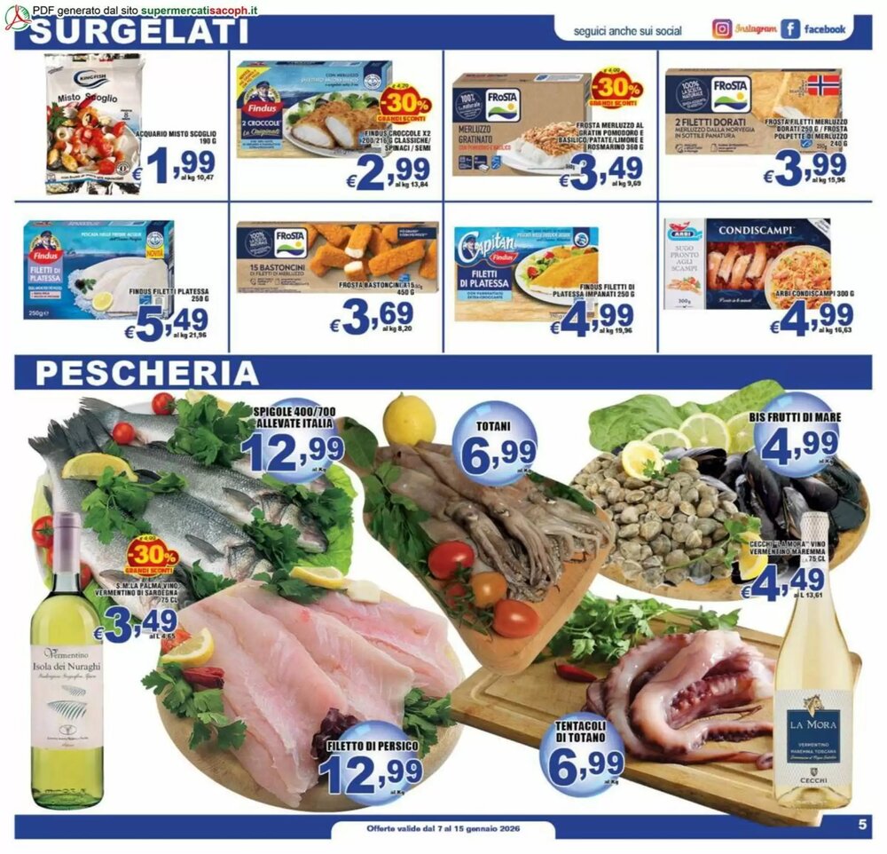 Volantino promozionale Sacoph  valide dal 07/01/2026 - Pagina 5.