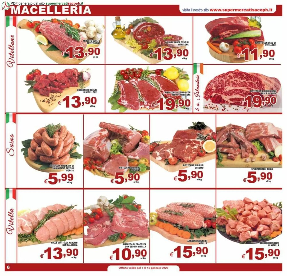 Volantino promozionale Sacoph  valide dal 07/01/2026 - Pagina 6.