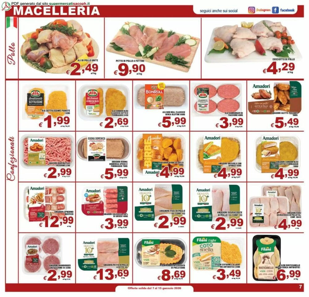 Volantino promozionale Sacoph  valide dal 07/01/2026 - Pagina 7.