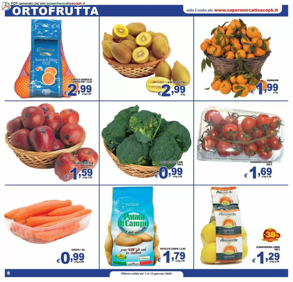 Volantino promozionale Sacoph  valide dal 07/01/2026 - Pagina 8.