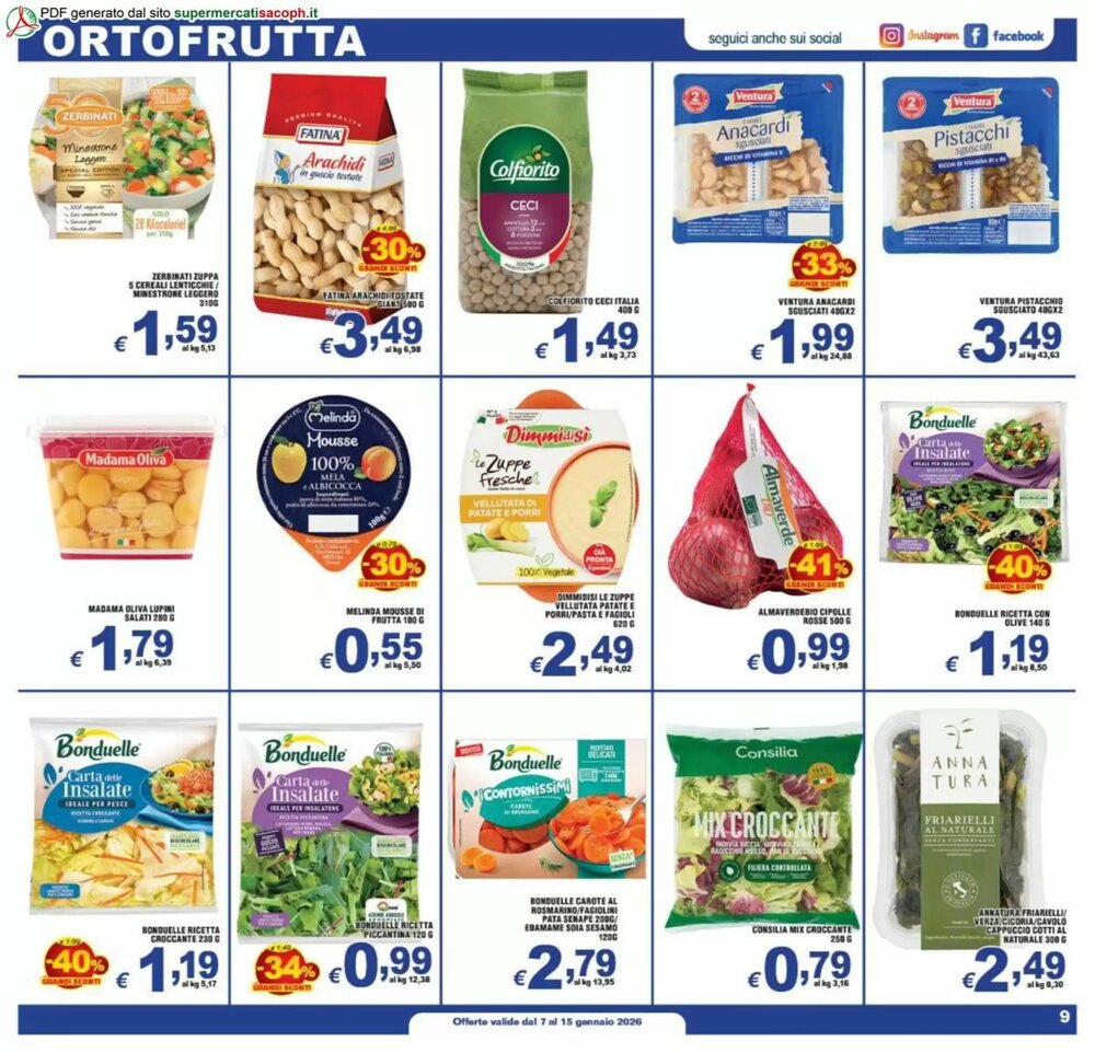 Volantino promozionale Sacoph  valide dal 07/01/2026 - Pagina 9.