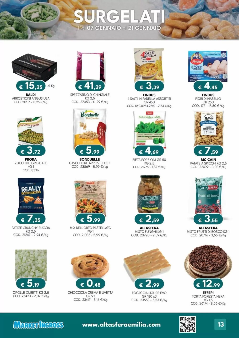 Volantino promozionale Altasfera  valide dal 07/01/2026 - Pagina 14.