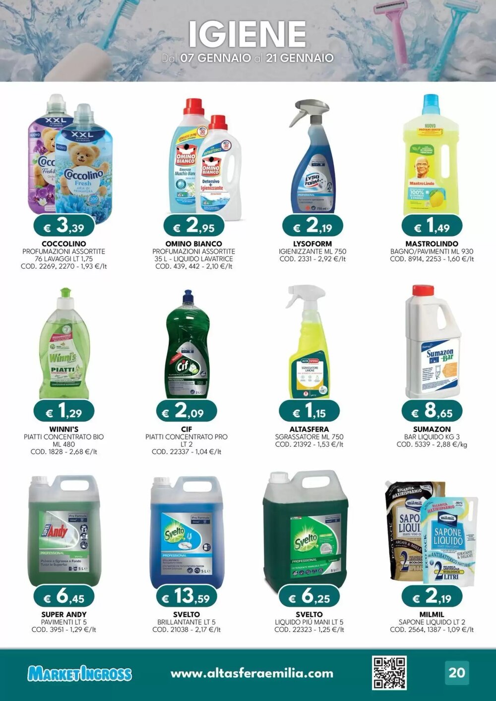 Volantino promozionale Altasfera  valide dal 07/01/2026 - Pagina 21.