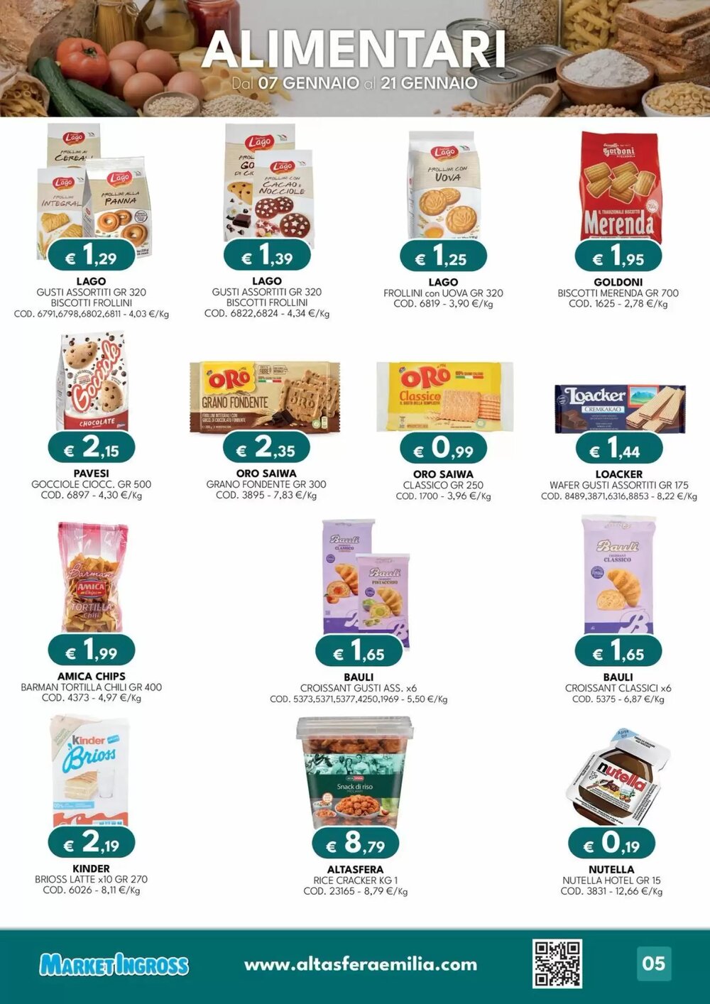 Volantino promozionale Altasfera  valide dal 07/01/2026 - Pagina 6.