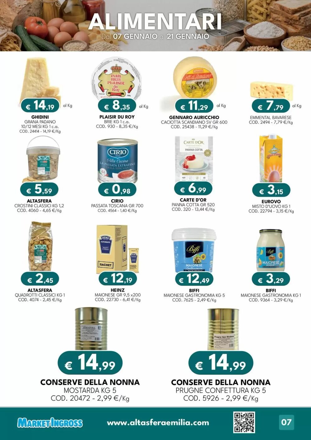 Volantino promozionale Altasfera  valide dal 07/01/2026 - Pagina 8.