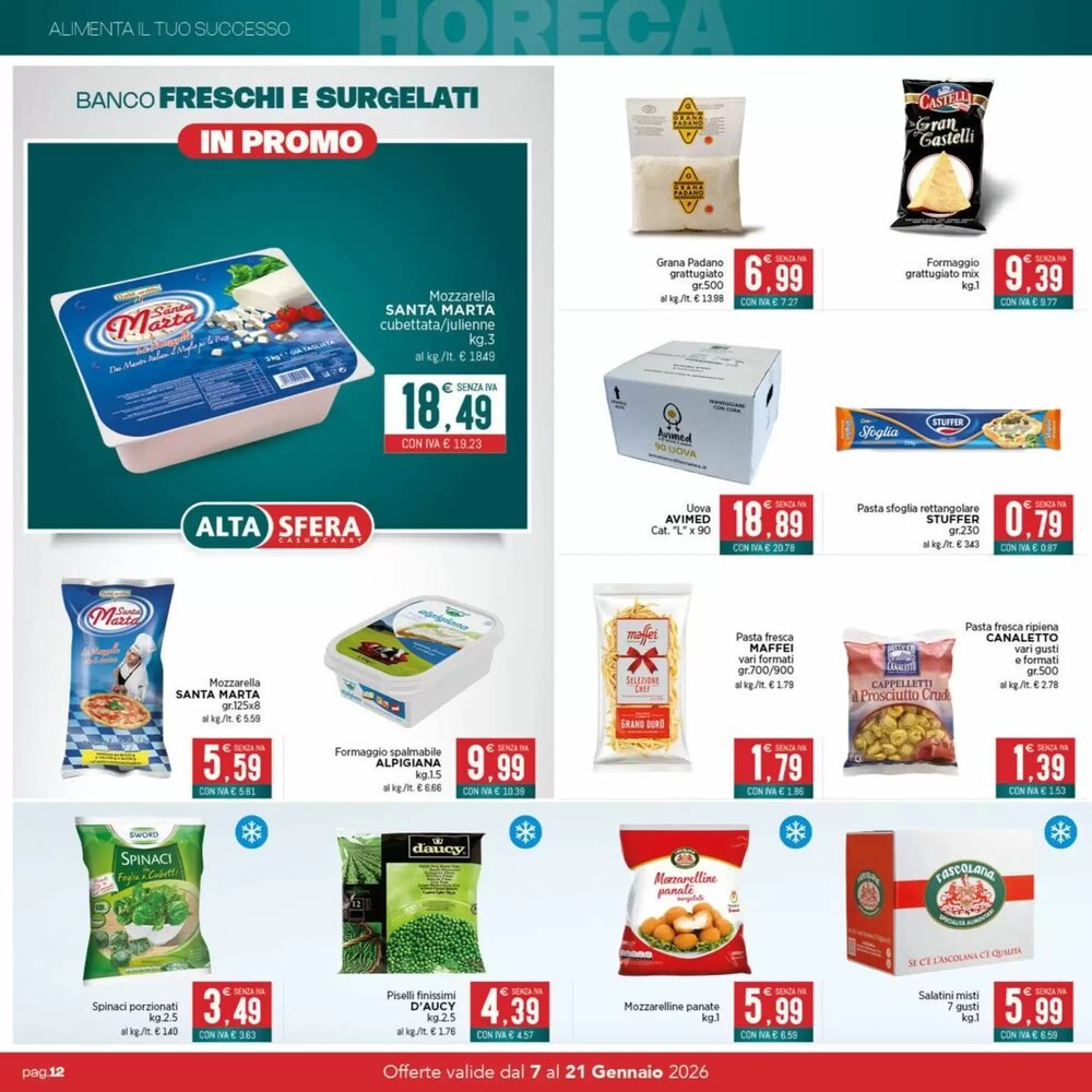 Volantino promozionale Altasfera  valide dal 07/01/2026 - Pagina 12.