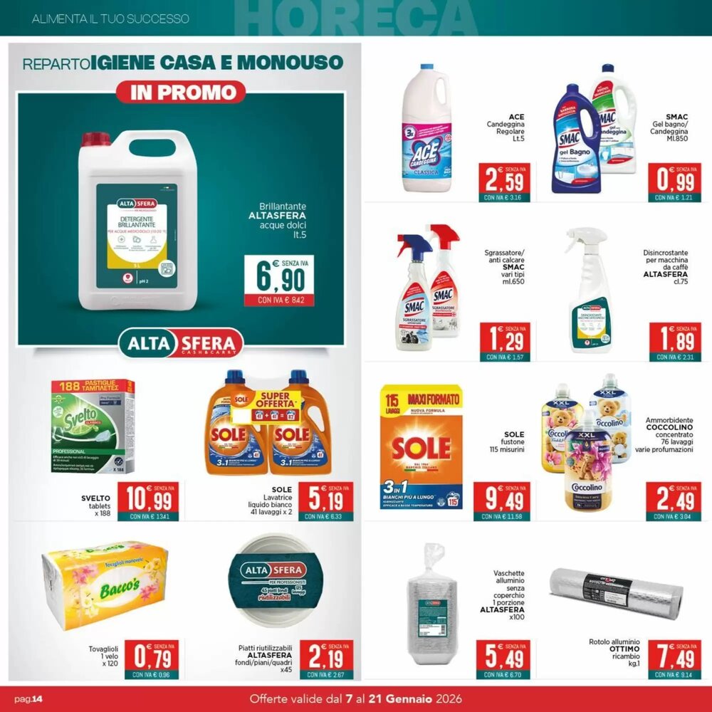 Volantino promozionale Altasfera  valide dal 07/01/2026 - Pagina 14.