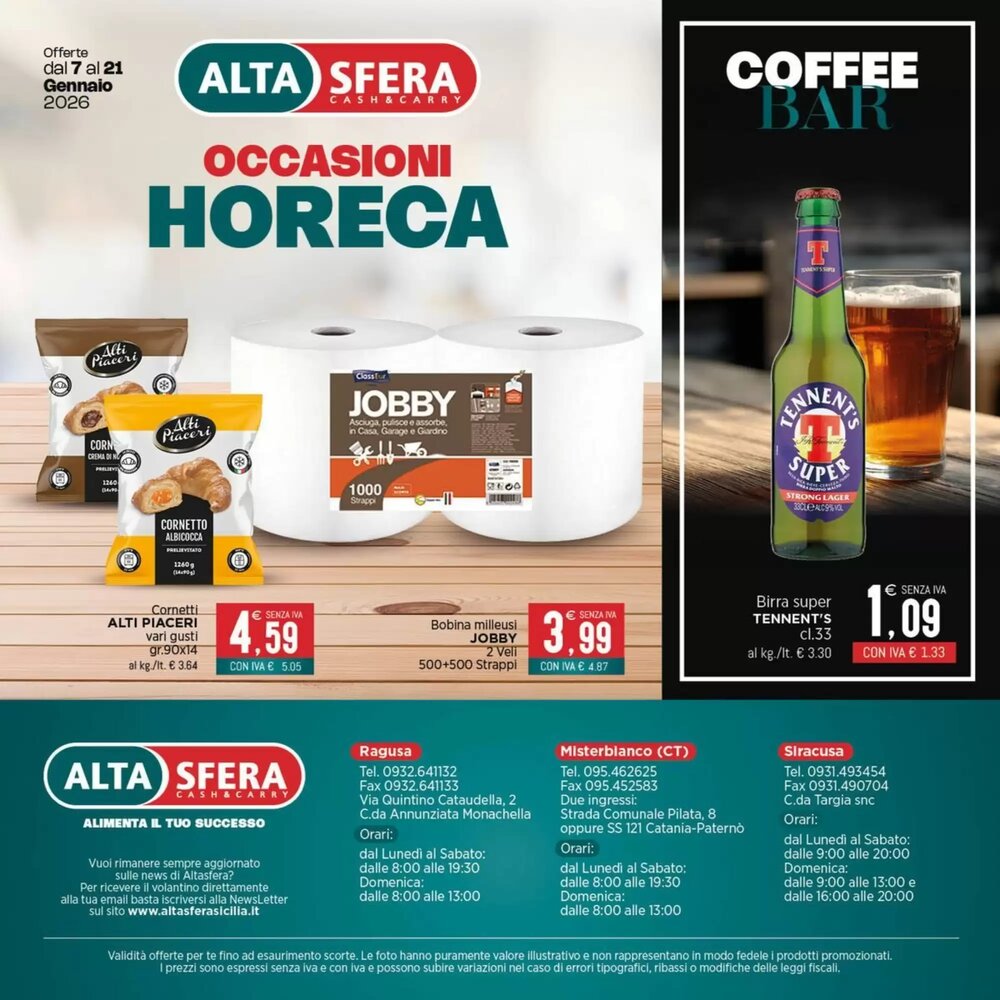 Volantino promozionale Altasfera  valide dal 07/01/2026 - Pagina 16.
