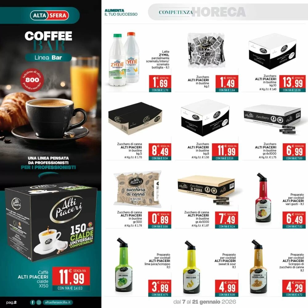 Volantino promozionale Altasfera  valide dal 07/01/2026 - Pagina 2.
