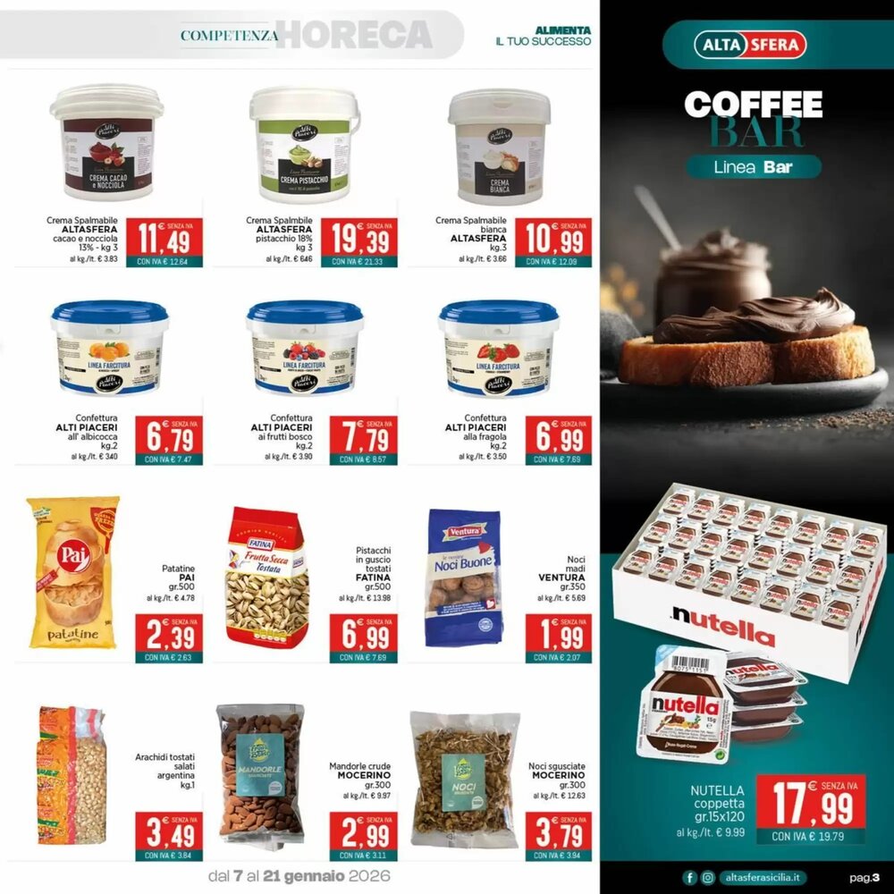 Volantino promozionale Altasfera  valide dal 07/01/2026 - Pagina 3.